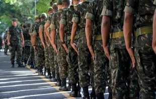 Soldados do Exército brasileiro, em Salvador (BA)