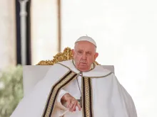 Papa Francisco durante celebração de novos cardeais em setembro de 2023