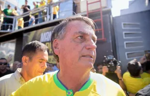 Manifestação convocada pelo ex-presidente Jair Bolsonaro (PL) na praia de Copacabana, no Rio de Janeiro, em 21 de abril de 2024 sobre o Estado democrático de direito do Brasil 



.