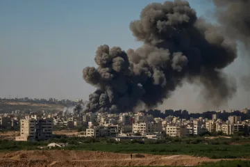 Guerra entre Israel e o Hamas em abril de 2024.