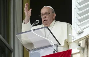 Papa Francisco no Ângelus de 22 de setembro de 2024.