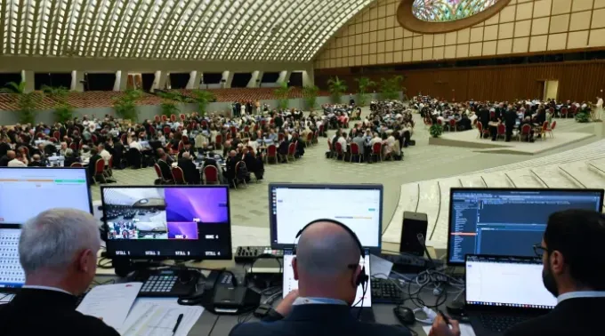 Assembleia do Sínodo da Sinodalidade nesta segunda-feira, 9 de outubro ?? 