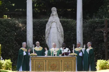 Papa Leão XIV celebra missa pela criação em Castel Gandolfo