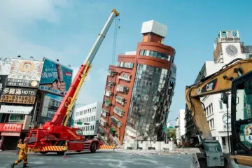 Terremoto em Taiwan.