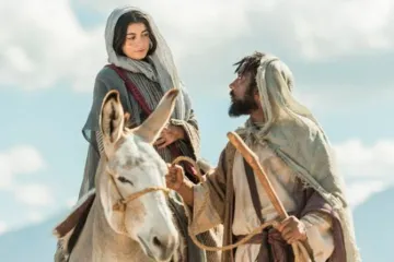 Foto de cena de “Natal com The Chosen: Os Mensageiros”, especial de Natal lançado em dezembro de 2021.