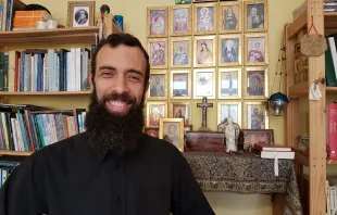 Thiago (João Crisóstomo) S. M. de Moraes, oblato secular beneditino.