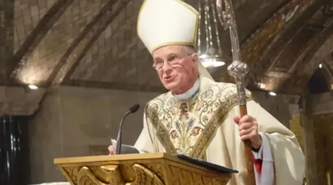 Bispo Timothy Broglio, presidente da Conferência dos Bispos Católicos dos EUA ?? 
