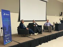 Encontro de responsáveis de TVs católicas em Aparecida (SP).