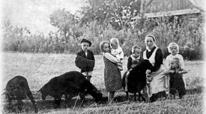 Wittoria Ulma e seus filhos. ?? 