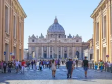 Praça de São Pedro no Vaticano