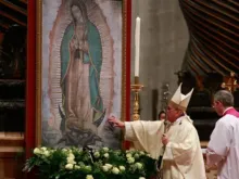 Francisco e Nossa Senhora de Guadalupe.