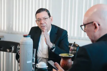 Dom Bruno Varriano e dom Ricardo Hoepers