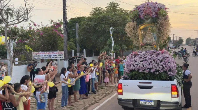 Visita da imagem peregrina de Nossa Senhora de Nazaré a Tomé-Açu