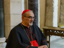 Cardeal Pierbattista Pizzaballa, patriarca latino de Jerusalém, em 20 de outubro de 2023.