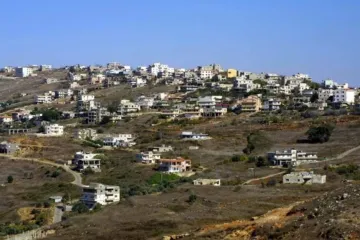 A cidade fronteiriça de Qalaia, no sul do Líbano.