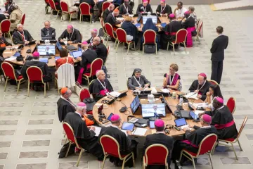Delegados no Sínodo da Sinodalidade de 2023.