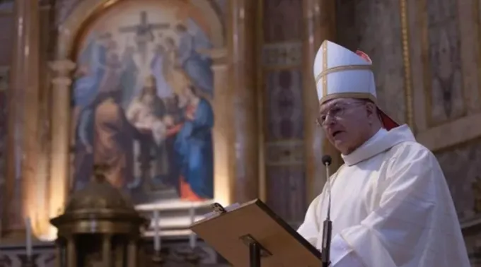 Cardeal Gianfranco Ghirlanda, SJ, toma posse de sua igreja titular em Roma, a Igreja de Jesus ?? 