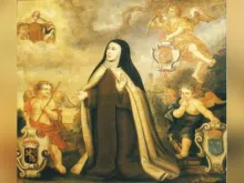 Ana de Lobera y Torres (1545-1621), mais conhecida pelo seu nome religioso irmã Ana de Jesús, ajudou a expandir os carmelitas descalços para a França e a Bélgica. Pintura no mosteiro das Carmelitas Descalças, Bruxelas, cerca de 1650.