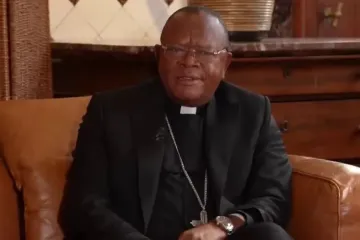 Cardeal Fridolin Ambongo em entrevista