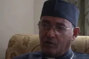 O bispo da eparquia católica de Adigrat,  na Etiópia, dom Tesfasellassie Medhin.