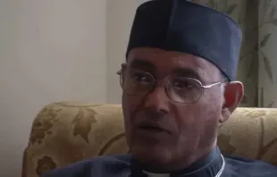 O bispo da eparquia católica de Adigrat,  na Etiópia, dom Tesfasellassie Medhin.