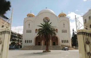 A igreja de São Jorge em Aleppo, na Síria, reabriu suas portas depois da restauração dos danos causados por um terremoto em fevereiro do ano passado.