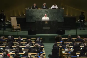 Papa Francisco discursa na ONU