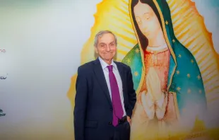 O diretor de "Guadalupe: Mãe da Humanidade", Andrés Garrigó, na pré-estreia do filme em São Paulo (SP) na última segunda-feira (29).