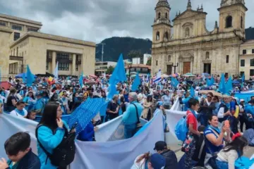 Marcha pela vida na Colômbia