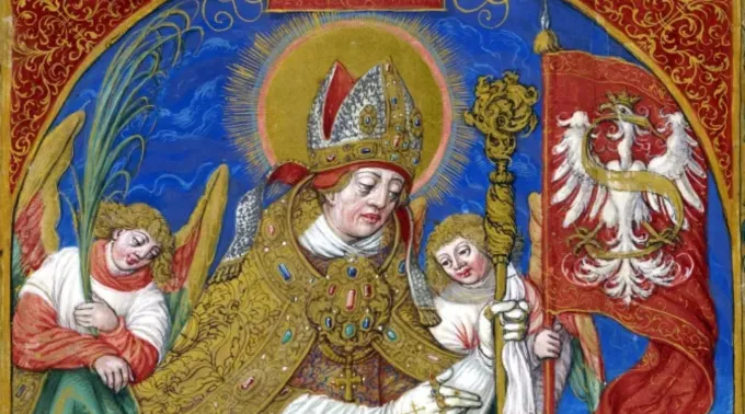 Miniatura de santo Estanislau ?? 