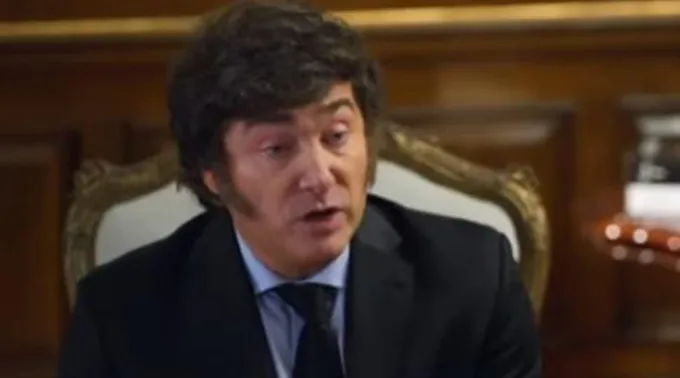 Javier Milei, em entrevista à BBC ?? 