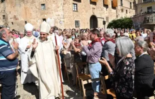 O bispo de Plasencia, Espanha, dom Ernesto Jesús Brotóns Tena.