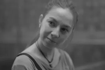 Cena do curta-metragem "Peregrina"