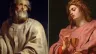 São Pedro e são João Evangelista pintados por Rubens (1610-1612).