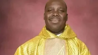 O padre Oliver Buba, sequestrado na última terça-feira (21) na Nigéria.