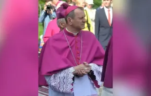 O bispo de Gdansk, Polônia, dom Tadeusz Wojda, presidente da Conferência Episcopal Polonesa.