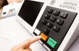 Urna eletrônica. Imagem referencial. -