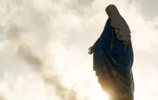 Imagem referencial da Virgem Maria.