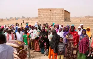 Refugiados em Burkina Faso.