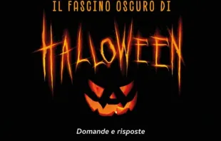 Capa do livro Il fascino obscuro di Halloween (“O fascínio sombrio do Halloween”), da Associação Internacional de Exorcistas (AIE)