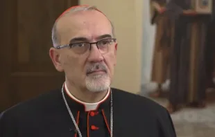 O patriarca latino de Jerusalém, cardeal Pierbattista Pizzaballa.