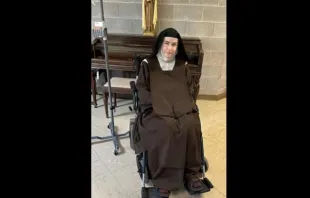 Teresa Agnes Gerlach, madre superiora do mosteiro da Santíssima Trindade em Arlington, Texas, EUA.