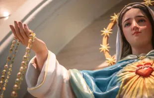 Imagem do Imaculado Coração de Nossa Senhora.