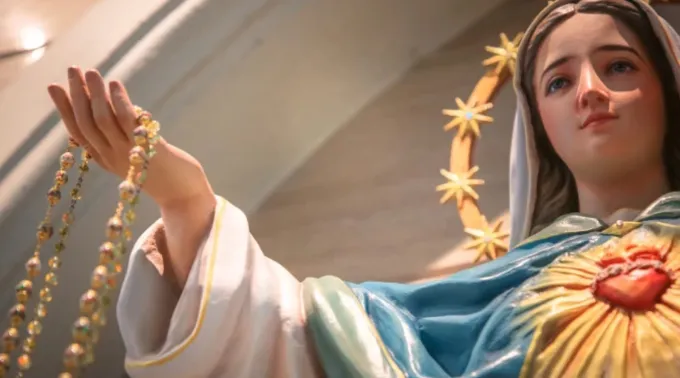 Imagem do Imaculado Coração de Nossa Senhora. ?? 