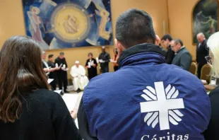 Audiência entre o papa Francisco e os presidentes da Cáritas da América Latina e do Caribe ontem (15) no Vaticano.