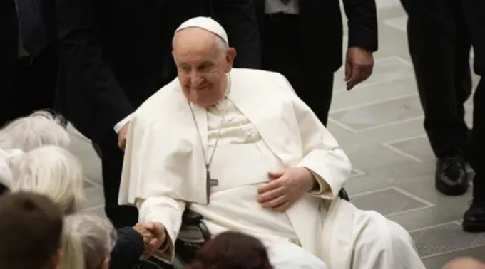 Papa Francisco em audiência geral no Vaticano ?? 