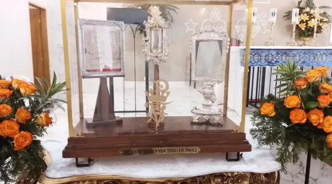 Relíquias de São Vicente de Paulo ?? 