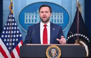 O vice-presidente dos EUA, J.D. Vance, na Casa Branca, em Washington D.C., EUA, em 30 de janeiro de 2025.