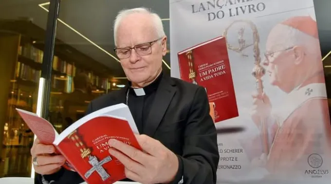 Dom Odilo Scherer em lançamento de livro de entrevistas ?? 