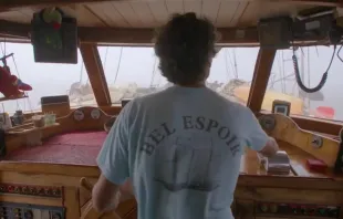 Imagem da tripulação do navio Bel Espoire.